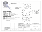 EM200-115ac-112 - Round Electromagnet 2 inch Dia. 115 volts AC - Holding 105 lbs. image 1