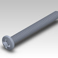 SCRM-003 - EM050 2-56 x 3/4 Pan Head Mach. Screw Pltd. image 0