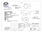 EM200-12-122-A - Round Electromagnet 2 inch Dia. 12 volts DC - Holding 105 lbs. image 1