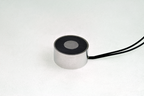 EM075S-12-212 - Round Electromagnet 0.75 inch Dia. 12 volts DC - Holding 5.5 lbs. image 0