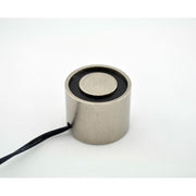 EM100-12-212-A - Round Electromagnet 1 inch Dia. 12 VDC - Holding 25 lbs. image 0