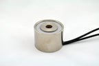 EM150-24-121-A - Round Electromagnet 1.5 inch Dia. 24 volts DC - Holding 66 lbs. image 0