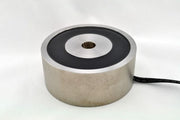 EM400-24-212 - Round Electromagnet 4 inch Dia. 24 volts DC - Holding 800 lbs. image 0