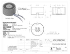 EM200-12-212-B - Round Electromagnet 2 inch Dia. 12 VDC - Holding 140 lbs. image 1