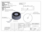 EM237-6-112 - Round Electromagnet 2.37 inch Dia. 6 volts DC - Holding 170 lbs. image 1