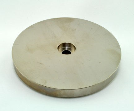 SP-400 Strike Plate or Keeper Plate 4.0" Dia. x 0.5" H for EM400 or EM350 Electromagnets image 0