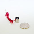 EML10mm-12 - Round Permanent Electromagnet 10 mm Dia. 12 volts DC - Holding 0.67 lbs. image 0