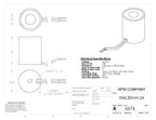 EML20mm-24 - Round Permanent Electromagnet 20 mm Dia. 24 volts DC - Holding 10.12 lbs. image 1