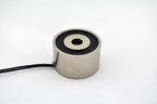 EM137-6-222 - Round Electromagnet 1.375 inch Dia. 6 volts DC - Holding 44 lbs. image 0
