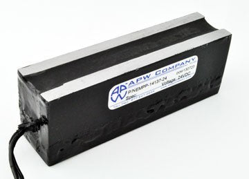 EMPP-16137-24 Parallel Pole Electromagnet 1.0 W x 6.0 L x 1.27 H - 24 vdc Holding 415 lbs image 0