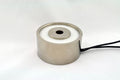 EM300-115AC-222 - Round Electromagnet 3 inch Dia. 115 volts AC - Holding 400 lbs. image 0