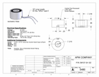 EM137-24-122 - Round Electromagnet 1.375 inch Dia. 24 volts DC - Holding 33 lbs. image 1