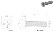 SCRM-027 for SP-100, SP-137, SP-150 & SP-175 Strike plate or keeper plate - Zinc-Plated Steel Flat image 0